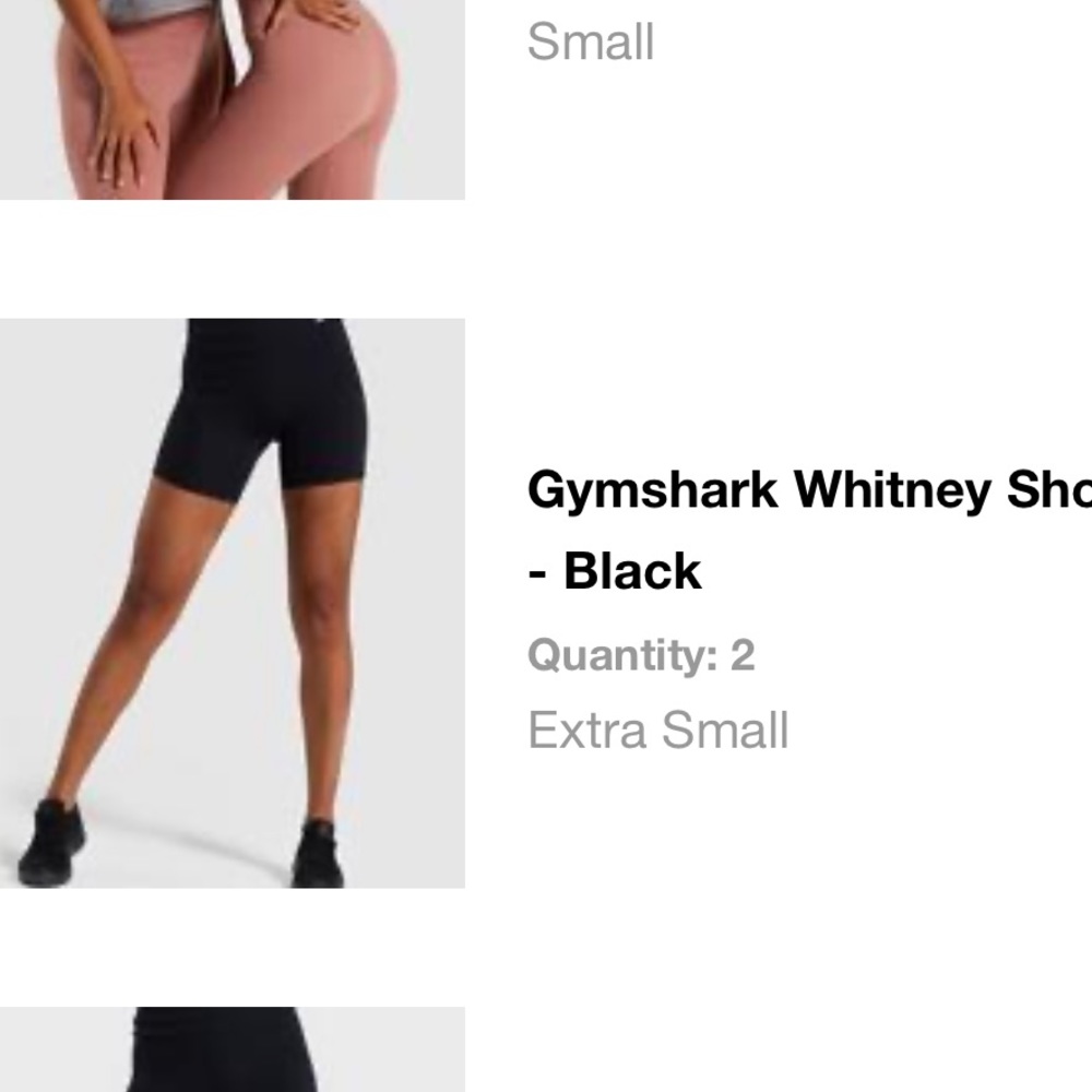 GYMSHARK x WHITNEY SIMMONS Biker Shorts